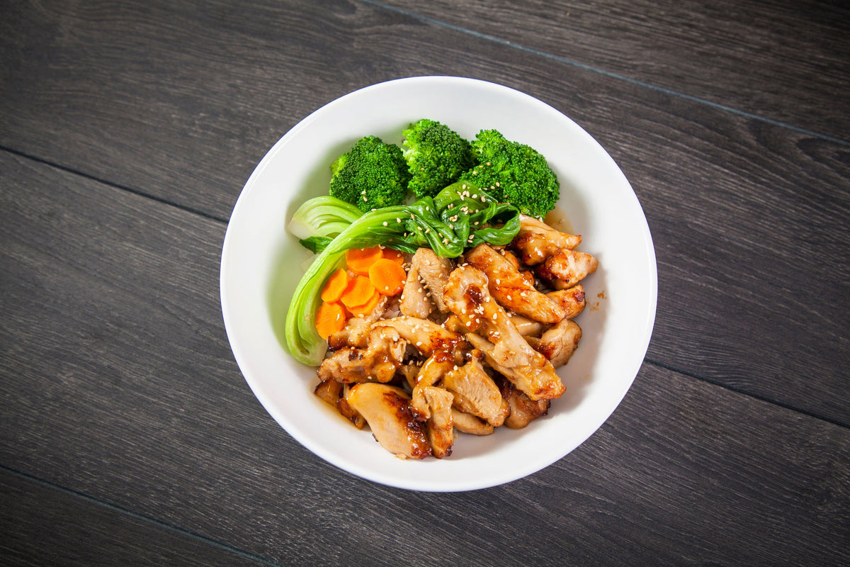 Healthy Satay Chicken and Broccoli Recipe - Optislim