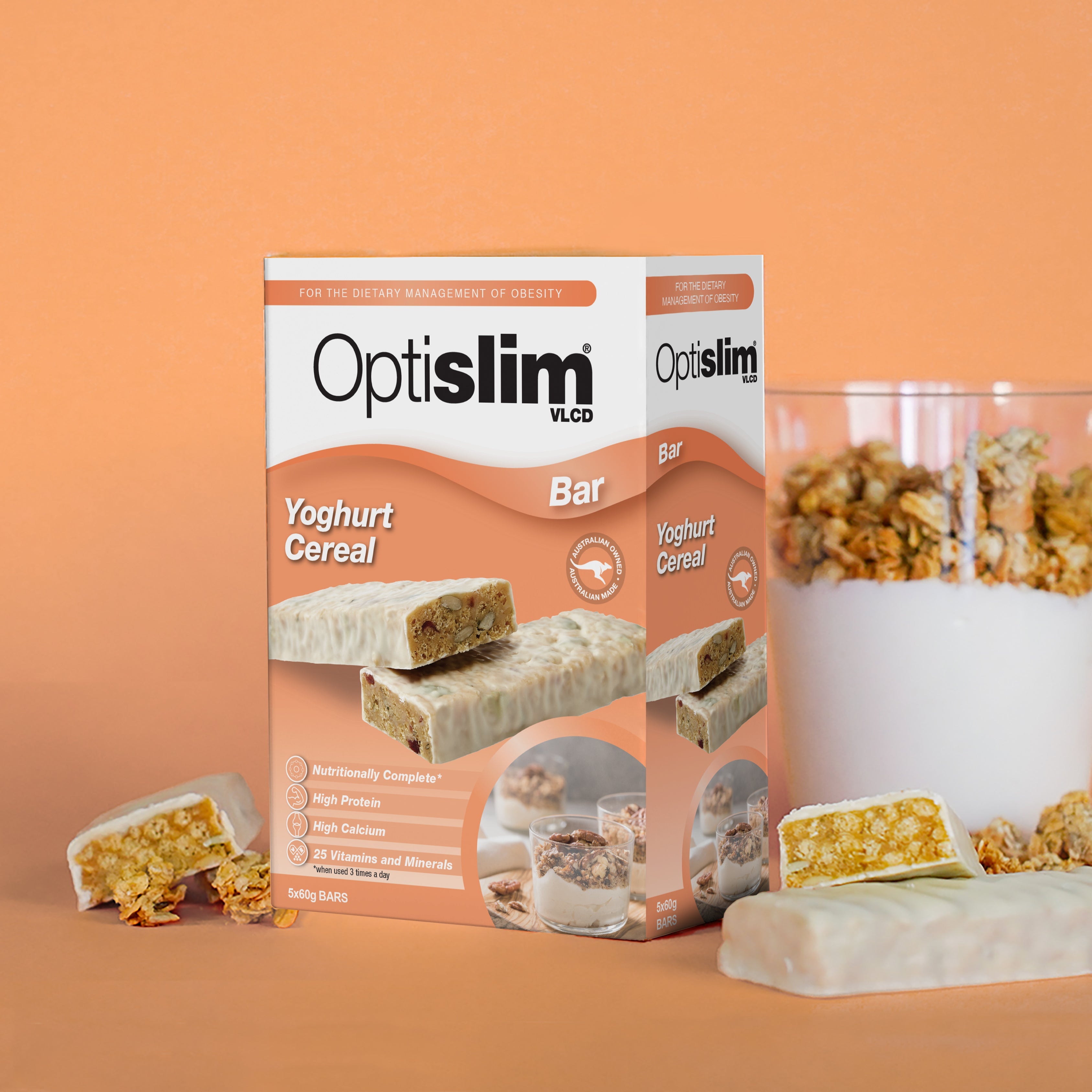 VLCD Bars Yoghurt Cereal - Optislim