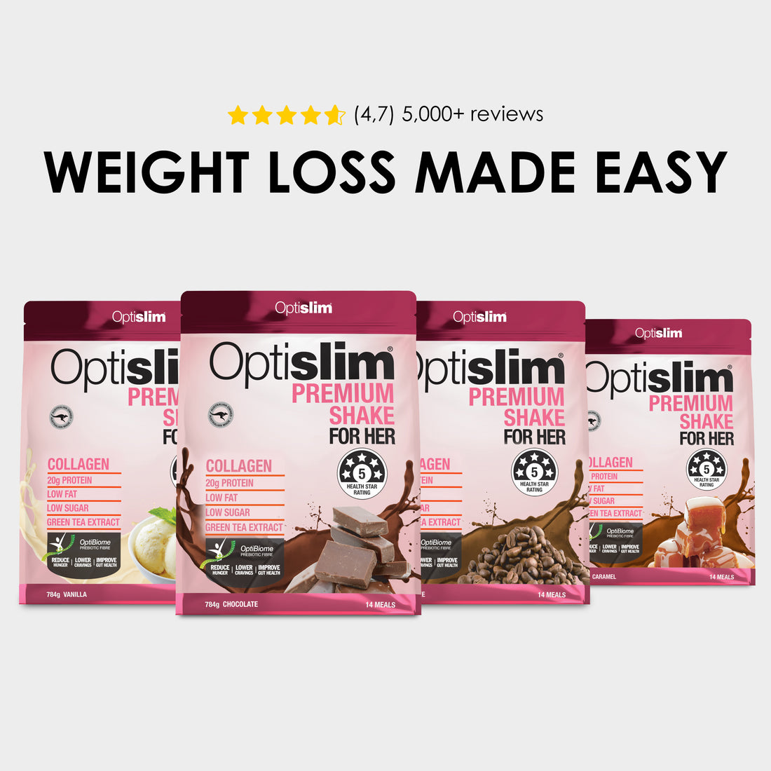 Optislim For Her Shakes Bundle