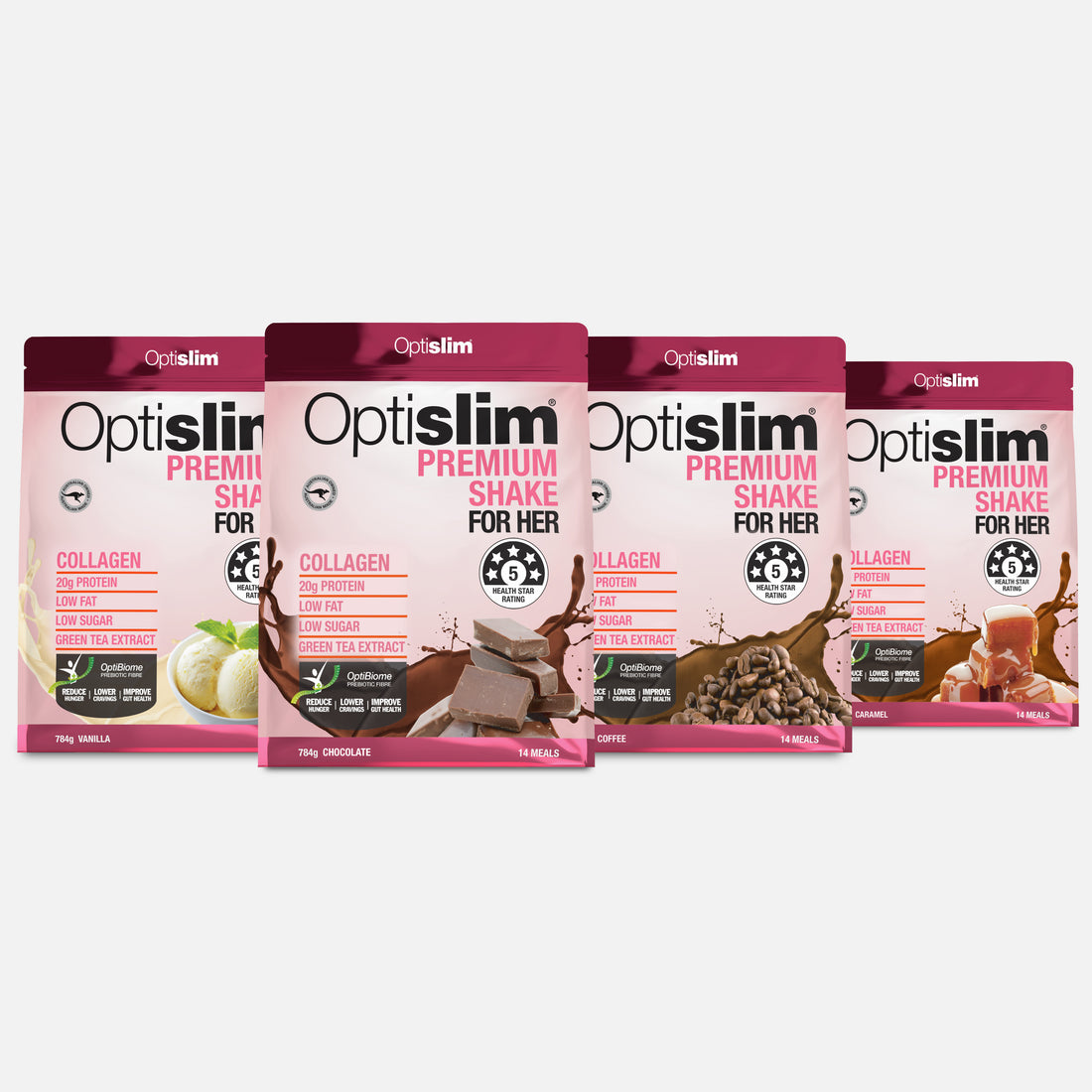 Optislim For Her Shakes Bundle