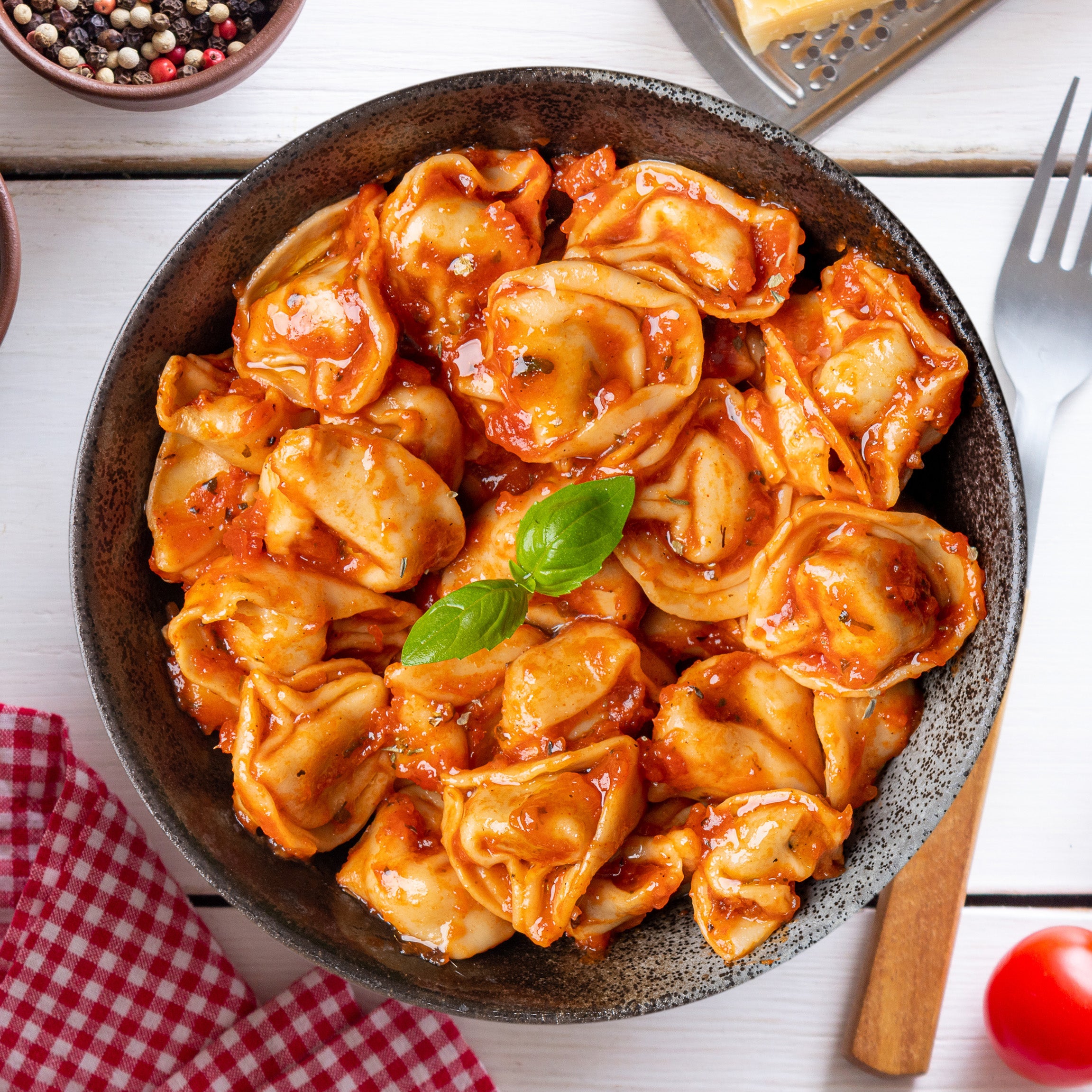 Spinach and Ricotta Tortellini (300g) - Optislim