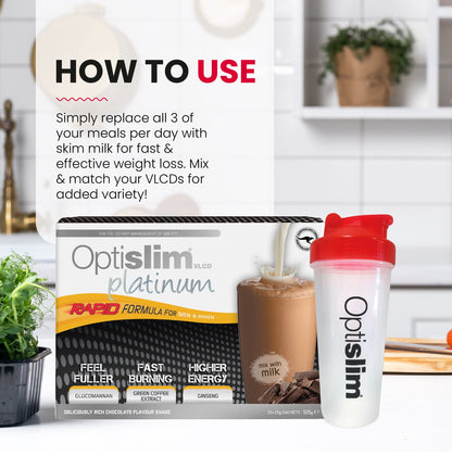 VLCD PLATINUM Shake Coffee - Optislim