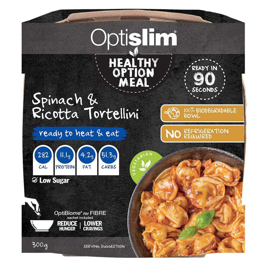 Spinach and Ricotta Tortellini (300g) - Optislim