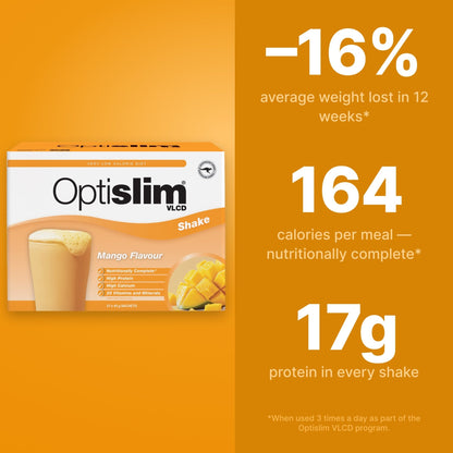VLCD Classic Shake Mango - 21 Meals - Optislim