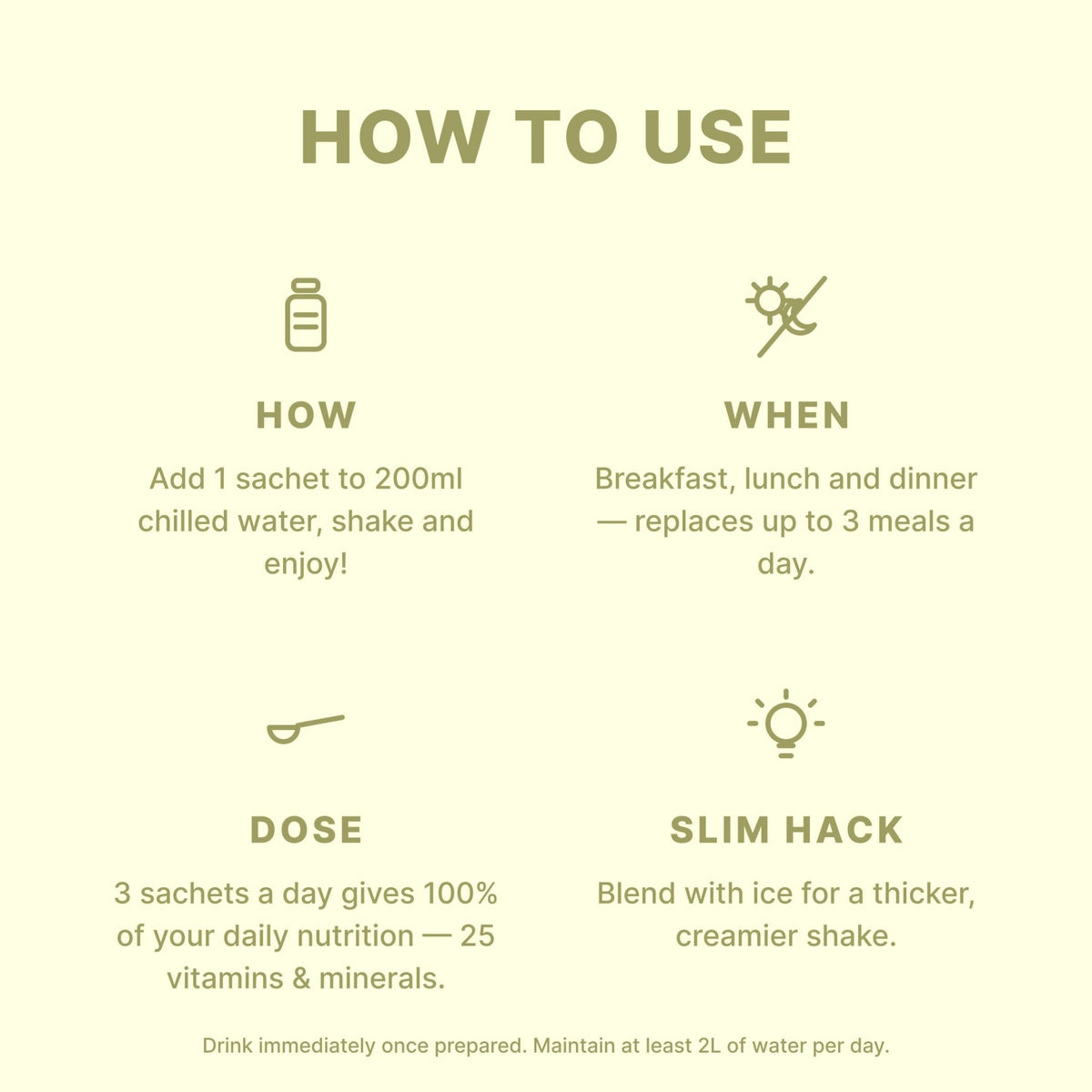 VLCD Classic Shake Vanilla - 21 Meals - Optislim